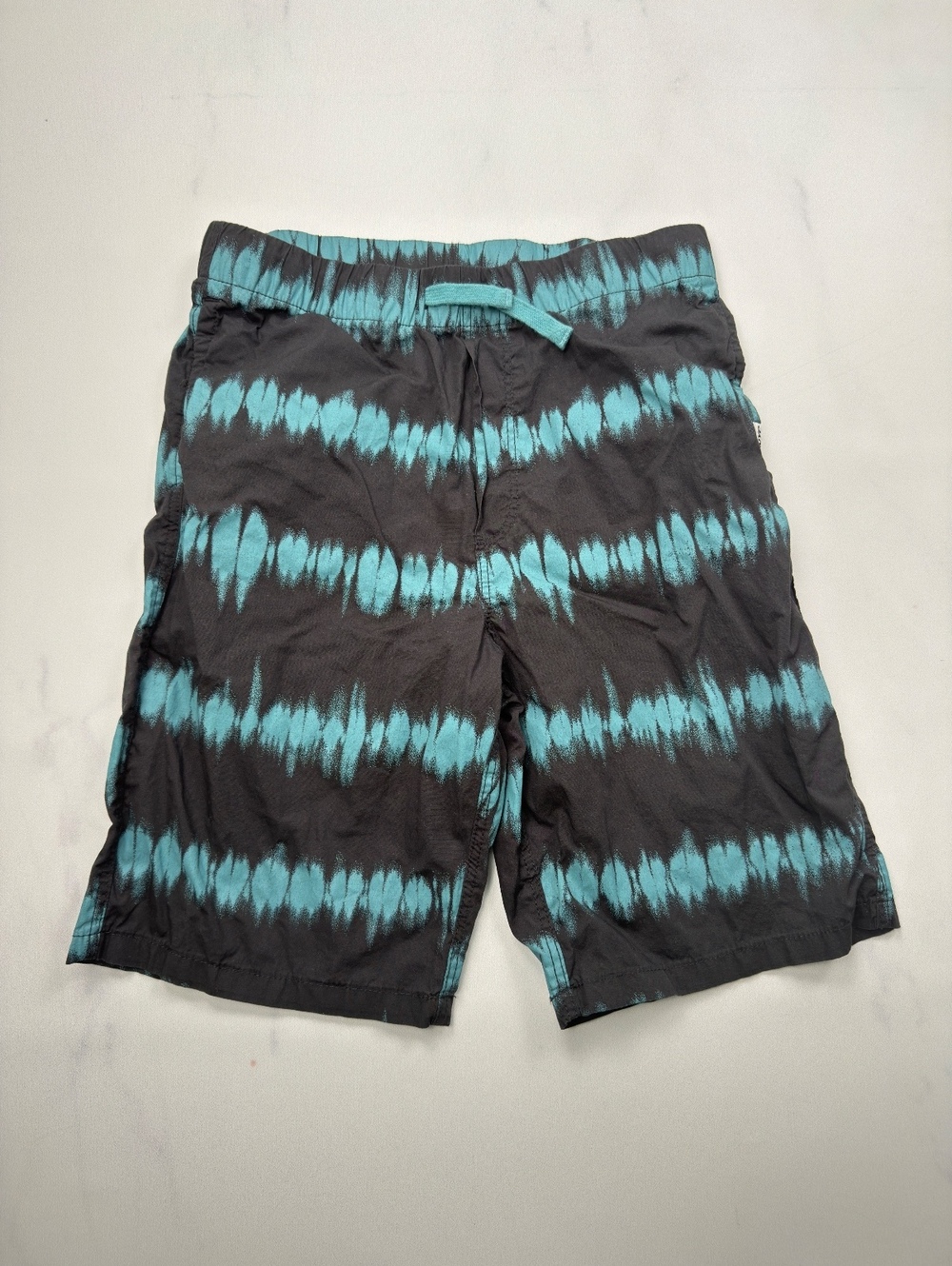 H&M Shorts Tie-Dye Pattern Elastic Waistband - Boys 14Y